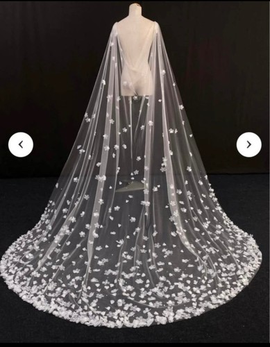 Cathedral length flower bridal - flower,
