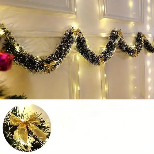 Led christmas tinsel - christmas,