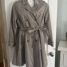 Torrid 1 Tan Trench Coat Rain