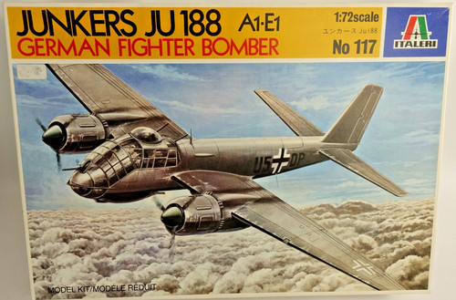 Vintage italeri junkers - vintage, 1/72
