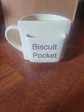 Novelty Mug With Biscuit Pocket , Perfect For Secret Santa For Tea Lovers