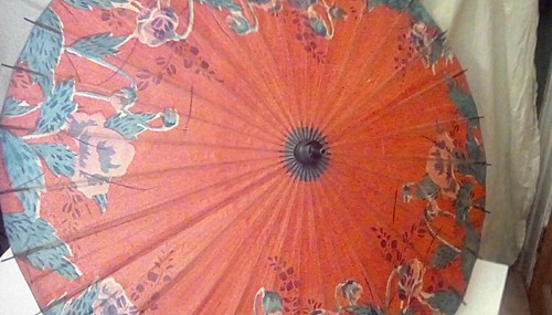 Vintage umberella parasol - vintage, /