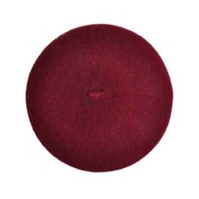 Plain Beret Hat Wool Autumn