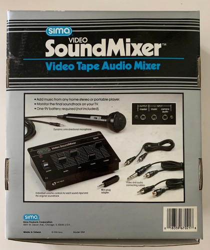 Sima video soundmixer - sima,