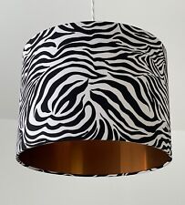 Lampshade Black White Animal