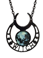 Witch Moon Pendant Chain