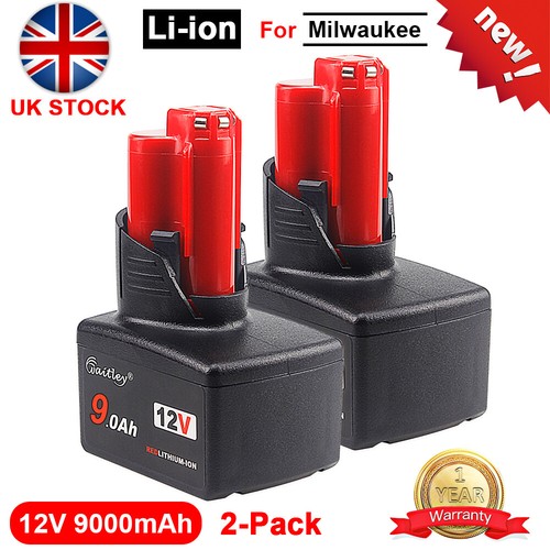 For milwaukee 9ah 12v - for,