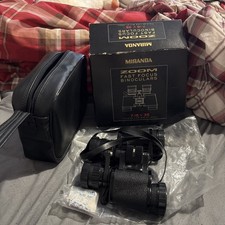 Miranda Zoom 7-15x35 Binoculars With Neck Strap & Carry Bag & Lens Covers