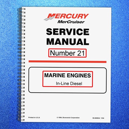 Mercury mercruiser 21 - no.,