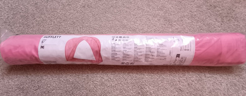 Ikea sufflett pink bed canopy - pink,