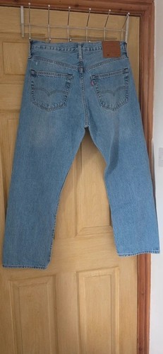 Levis 501 selvedge jeans 34w - selvedge,