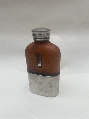 Antique hip flask small - antique,