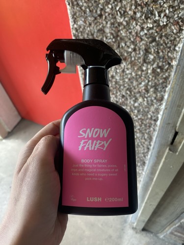 Lush snow fairy body spray - fairy,