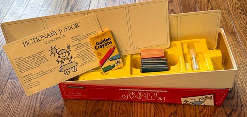 Vintage 1987 pictionary - vintage,