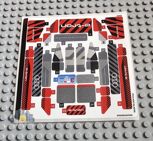 Lego speed champions sticker - lego,