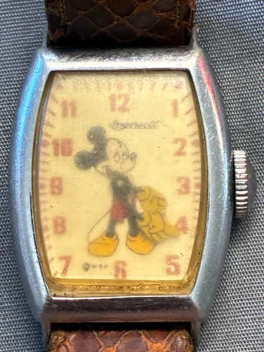 Vintage ingersoll mickey mouse - ingersoll,