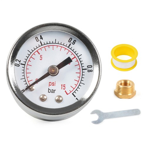 Liquid pressure gauge - gauge, 1/8npt