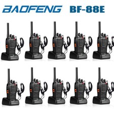8 x Baofeng BF-88E Walkie