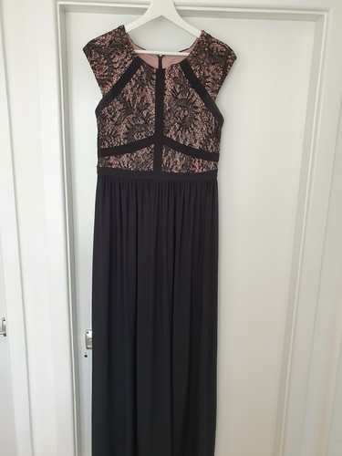 Black sequined bodice - size, 8