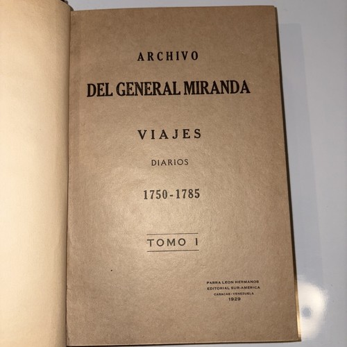 Archivo del general miranda - del,