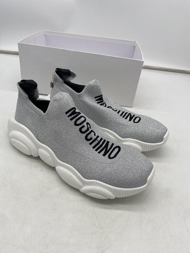 Moschino silver sock - sock, trainers