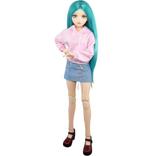 Inch girl doll - 24, hoodie