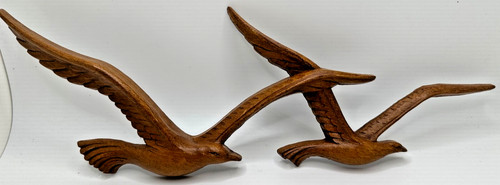 Vintage seagull wall hanging - seagull,