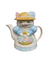 Vintage ceramic cute cat - ceramic,