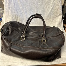 Ashwood Mens Holdall Bag Brown Leather Weekend Travel Hand Luggage