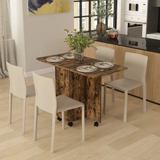 Folding Dining Table, Rolling
