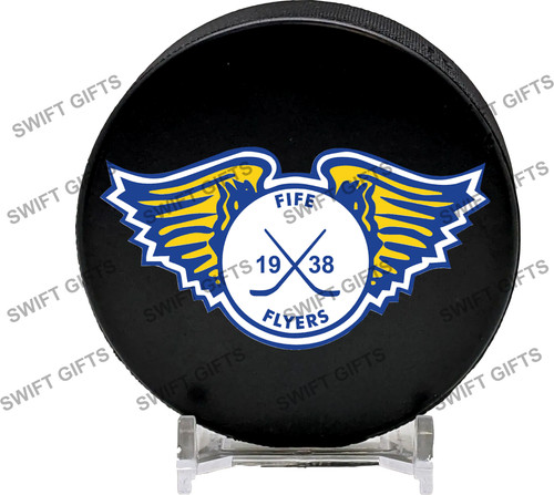 Fife flyers ice hockey puck - fife,