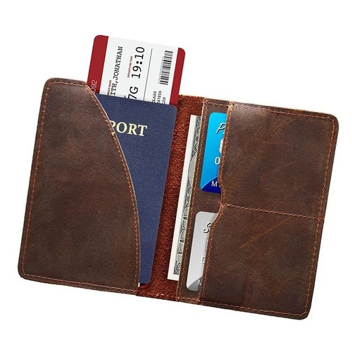 Leather passport vintage cover - vintage,