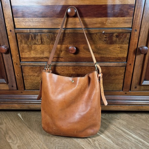 Tideway leather shoulder bag - leather,