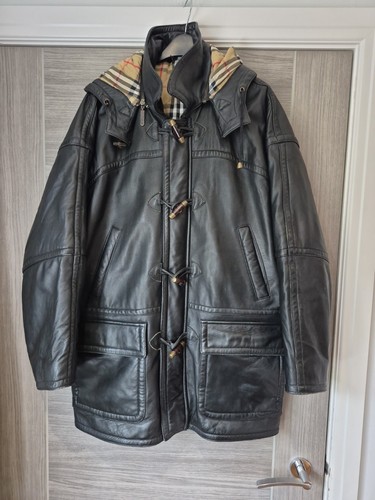 Burberry men vintage leather - burberry,