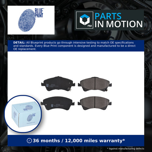Brake pads set fits - pads,