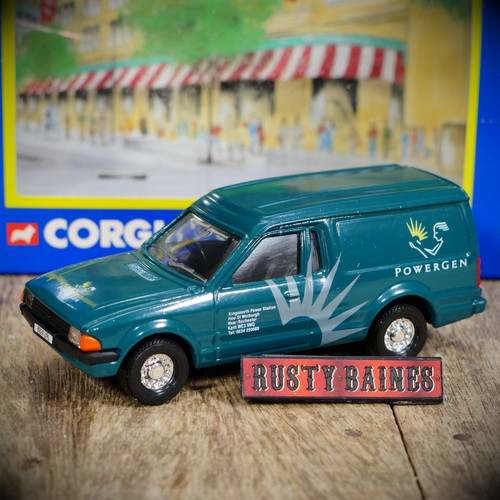Corgi ford escort mk3 van - corgi,