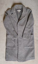 Ladies Size 10 Light Grey  'Blanket' Coat by  Label Of Graded Goods H & M