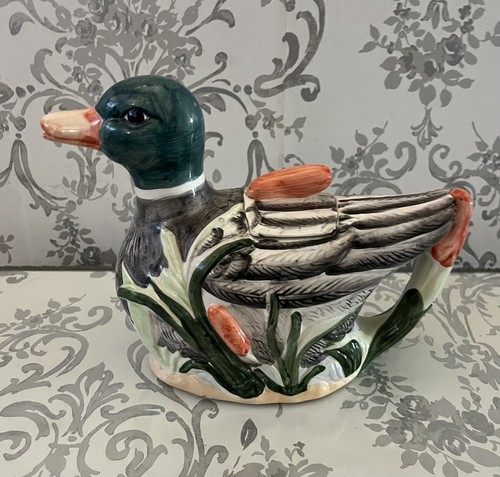Vintage duck teapot - vintage, decorative