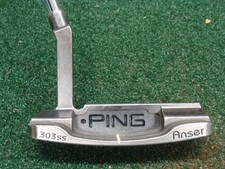 Ping Redwood Anser 303ss Putter 34" RH with cvr shown - SEE PICS