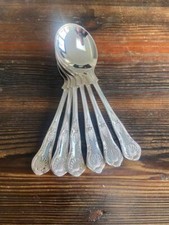 SET OF 6 SILVER PLATED KINGS