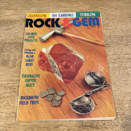 Rock gem magazine august - &,
