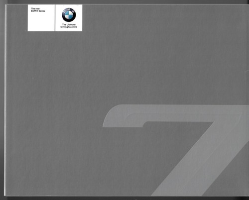 Bmw series f01 2008 - 7-series, 2008-2009