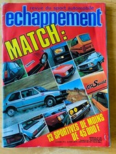 ECHAPPEMENT NOV 1979 A 112 ABARTH 2CV RALLYING RENAULT 5 