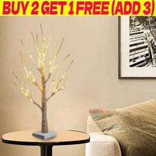 Easter LED Twig Birch Table Tree Light Up Branch Lights Desktop Dinner Lamp Warm