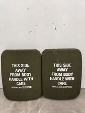 British Military Ballistic Body Armour Protective Plates