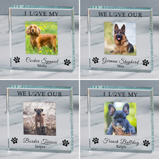PERSONALISED Dog Lovers Glass