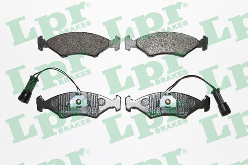 Brake pad set - disc, lpr