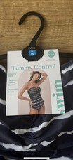 Next Tummy Control Swimsuit - Removable Straps. New Size 14