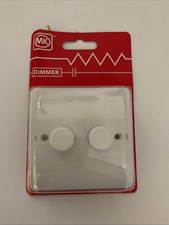 Mk 2 Gang Dimmer K1532whi 40w