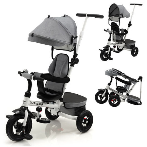 Folding tricycle baby - tricycle,